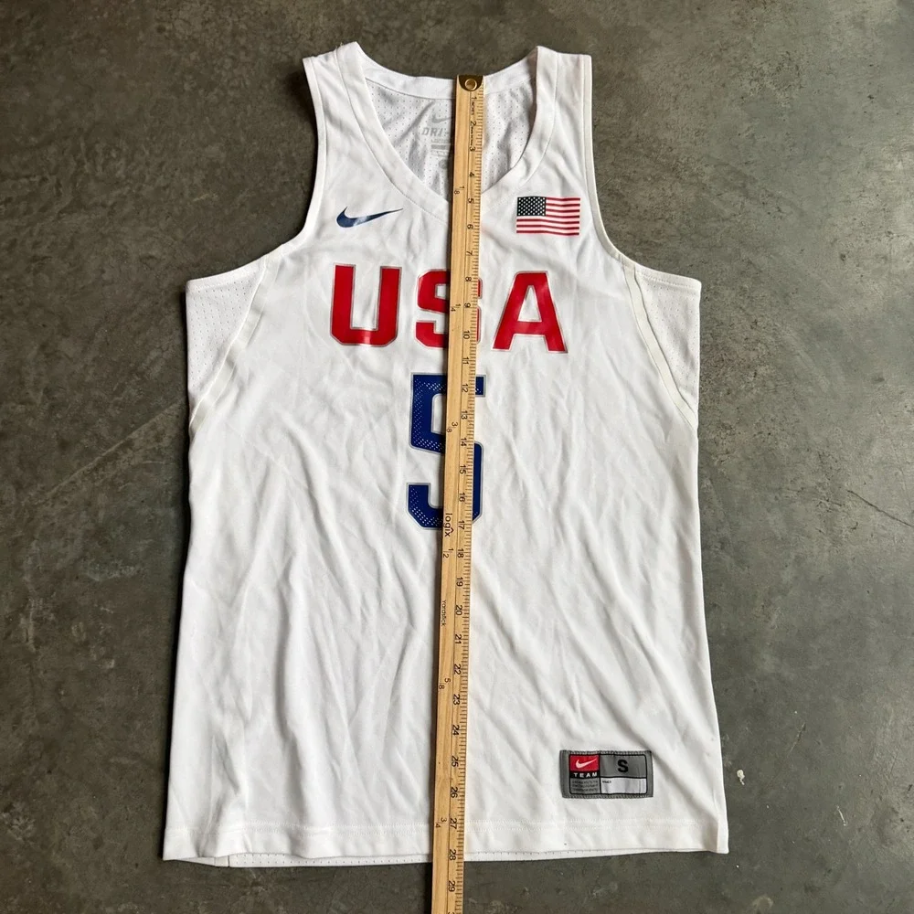 Nike USA National Team Basketball Jersey #5 Kevin Durant Mens Small Dri Fit